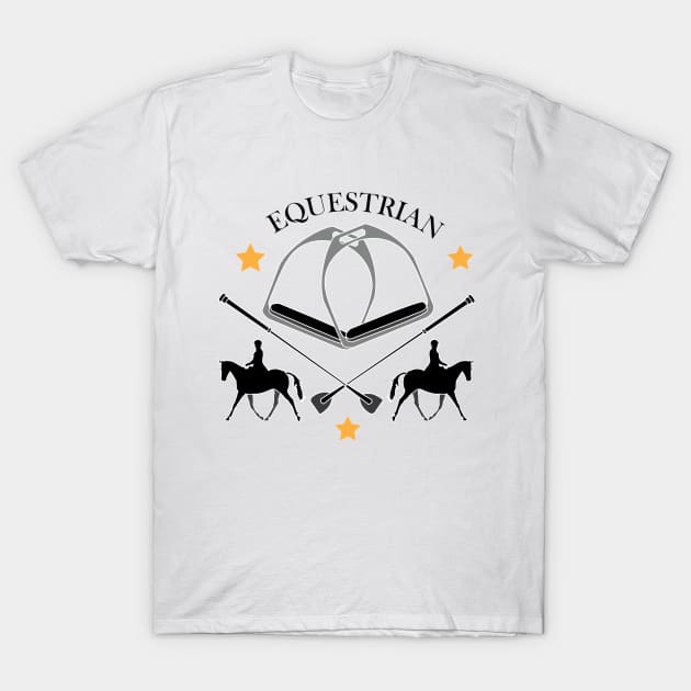 Equestrian T-Shirt by DickinsonDesign